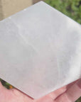Hexagon Selenite Charging Plate or Pedestal 4"