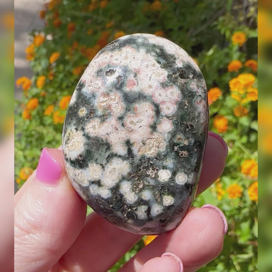 Raw Ocean Jasper Stone