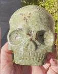 Triphilite Magical Child Crystal Skull Carved by Leandro de Souza