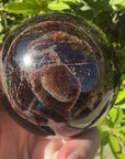 Large Garnet Sphere