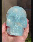 Trolleite Crystal Skull Carved by Leandro de Souza