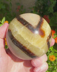 Large Dragon Septarian Crystal Sphere