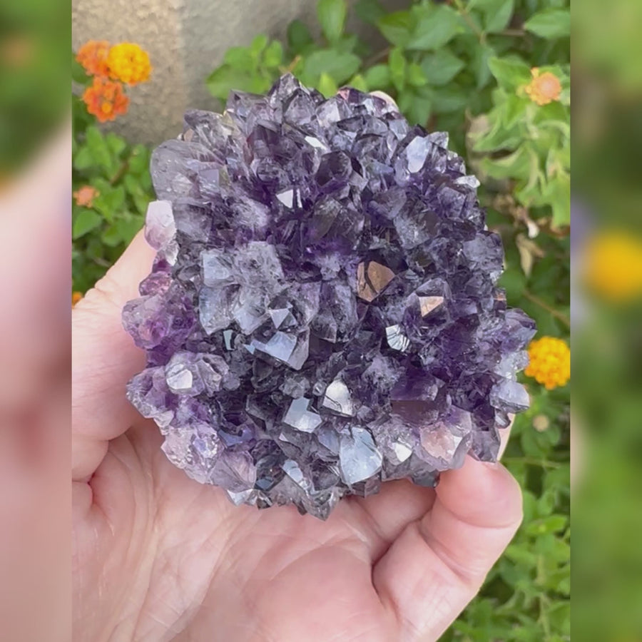 Amethyst Geode Raw Flower