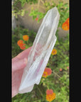 Twin Lemurian Quartz Crystal from Diamantina Brazil