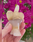 Banded Calcite Crystal Angel