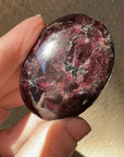 Rhodolite Garnet Palm Stone