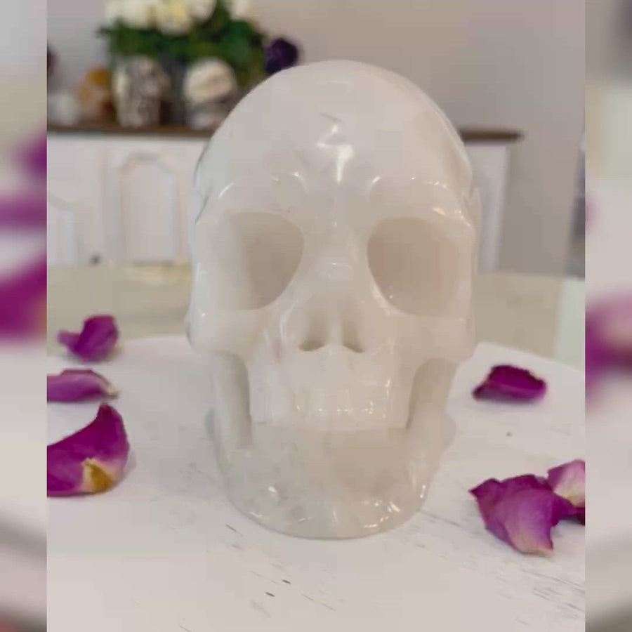 Huge Quartz Crystal Skull