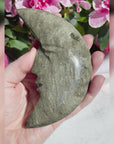 Large Gold Sheen Obsidian Moon