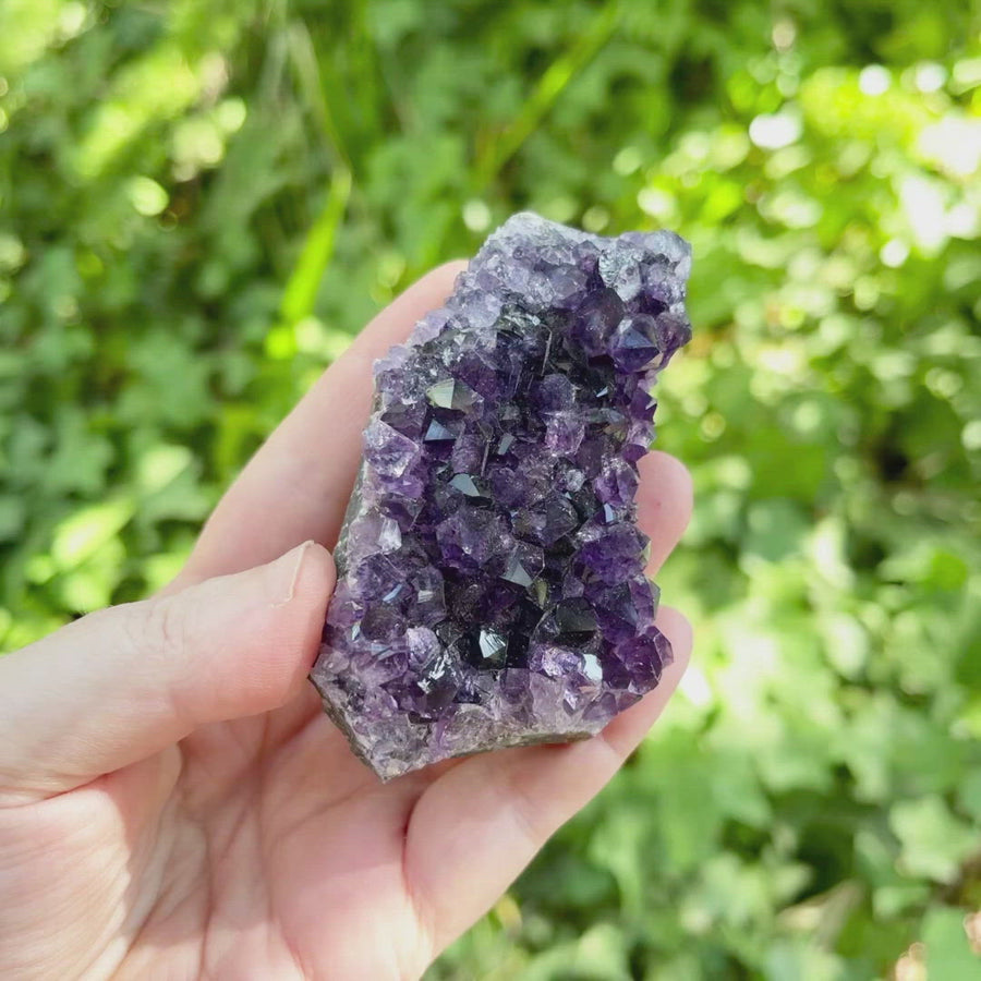 Amethyst Geode Crystal Cluster