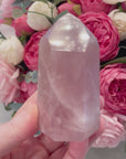 Rose Quartz Crystal Tower