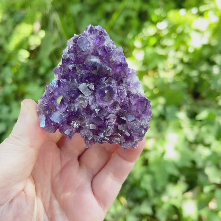 Amethyst Geode Crystal Cluster