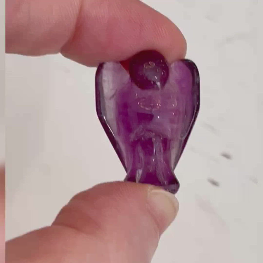 Mini Amethyst Angel from Brazil