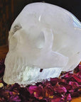AKASHA Himalayan Quartz Master Crystal Skull Ancient Skull Energized