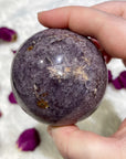 Lepidolite Sphere