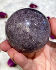 Lepidolite Sphere