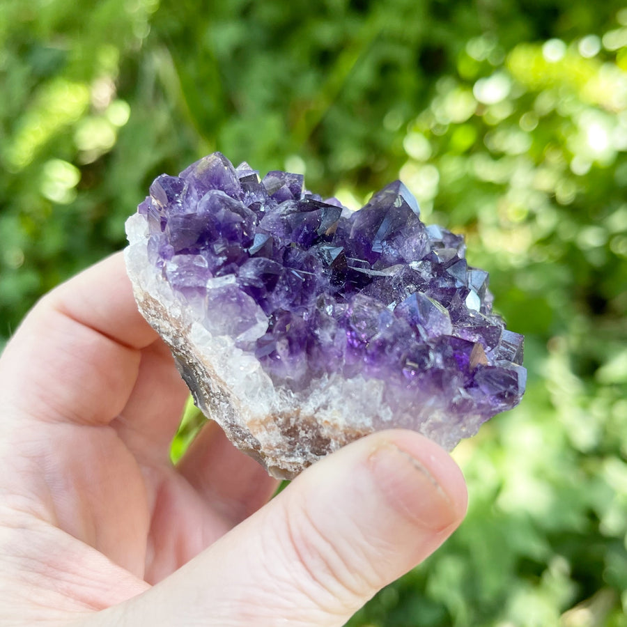Amethyst Geode Crystal Cluster