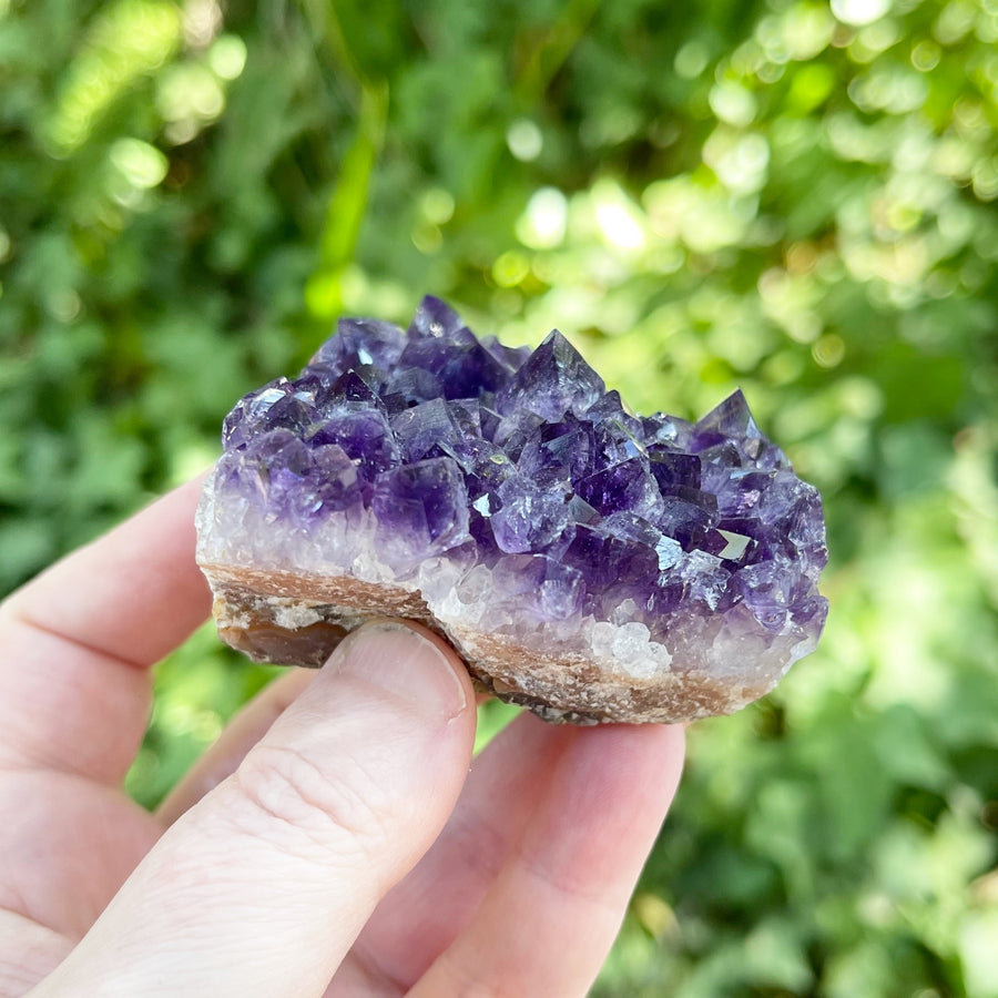 Amethyst Geode Crystal Cluster