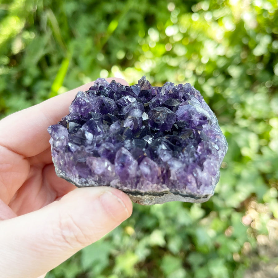Amethyst Geode Crystal Cluster