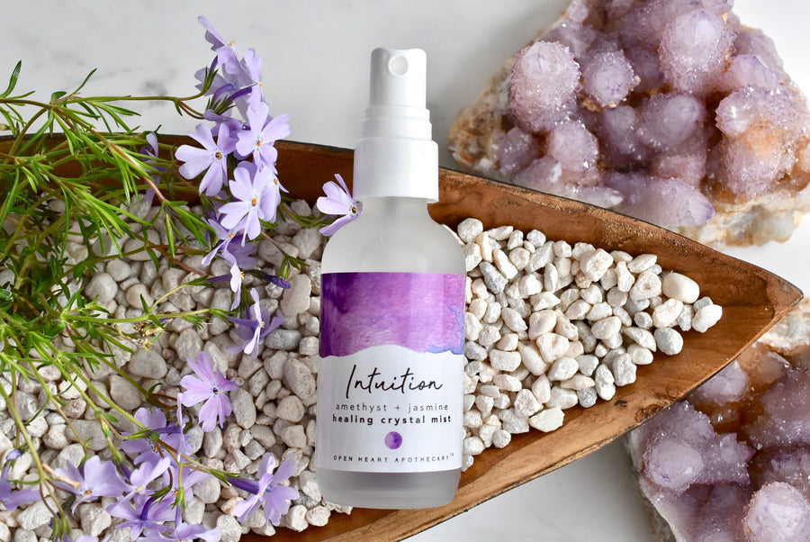 Amethyst Intuition Crystal Mist with Jasmine and Lavender