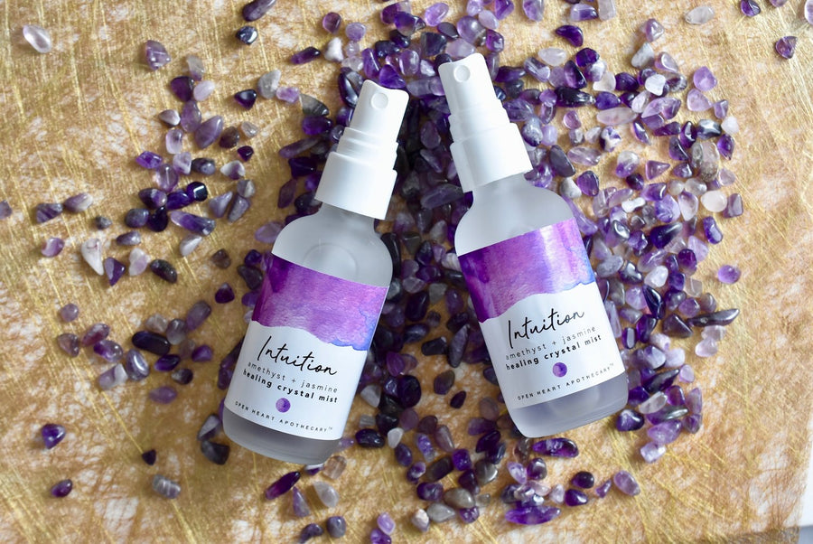 Amethyst Intuition Crystal Mist with Jasmine and Lavender