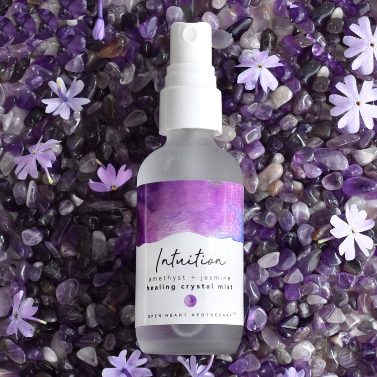 Amethyst Intuition Crystal Mist with Jasmine and Lavender