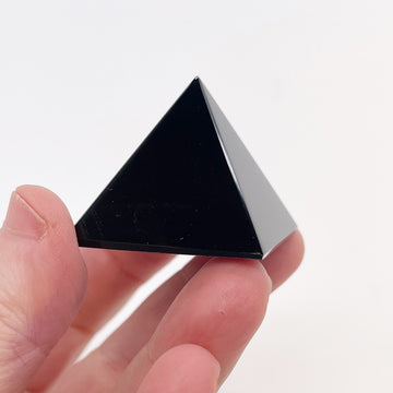 Black Obsidian Pyramid