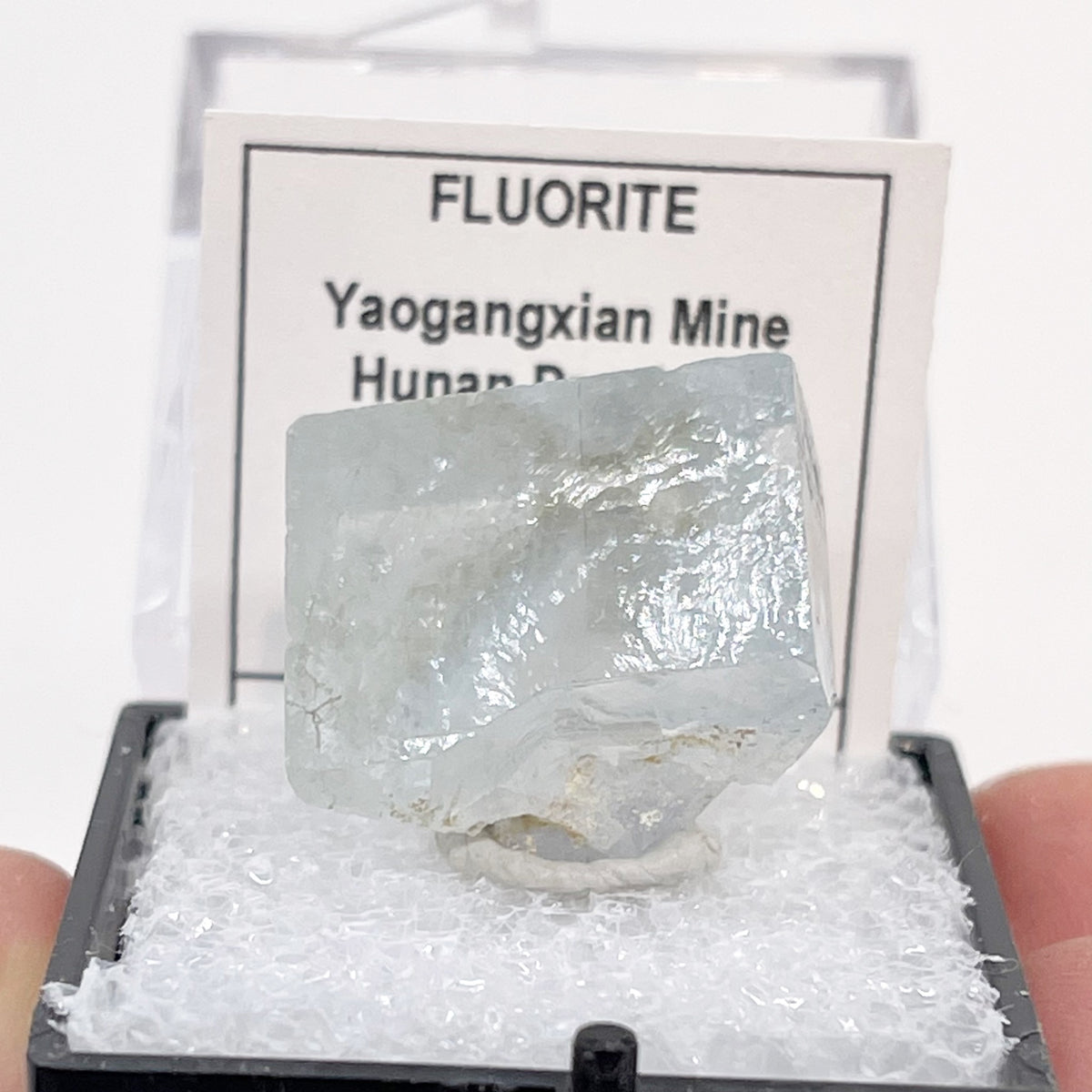 Blue Fluorite Crystal Specimen