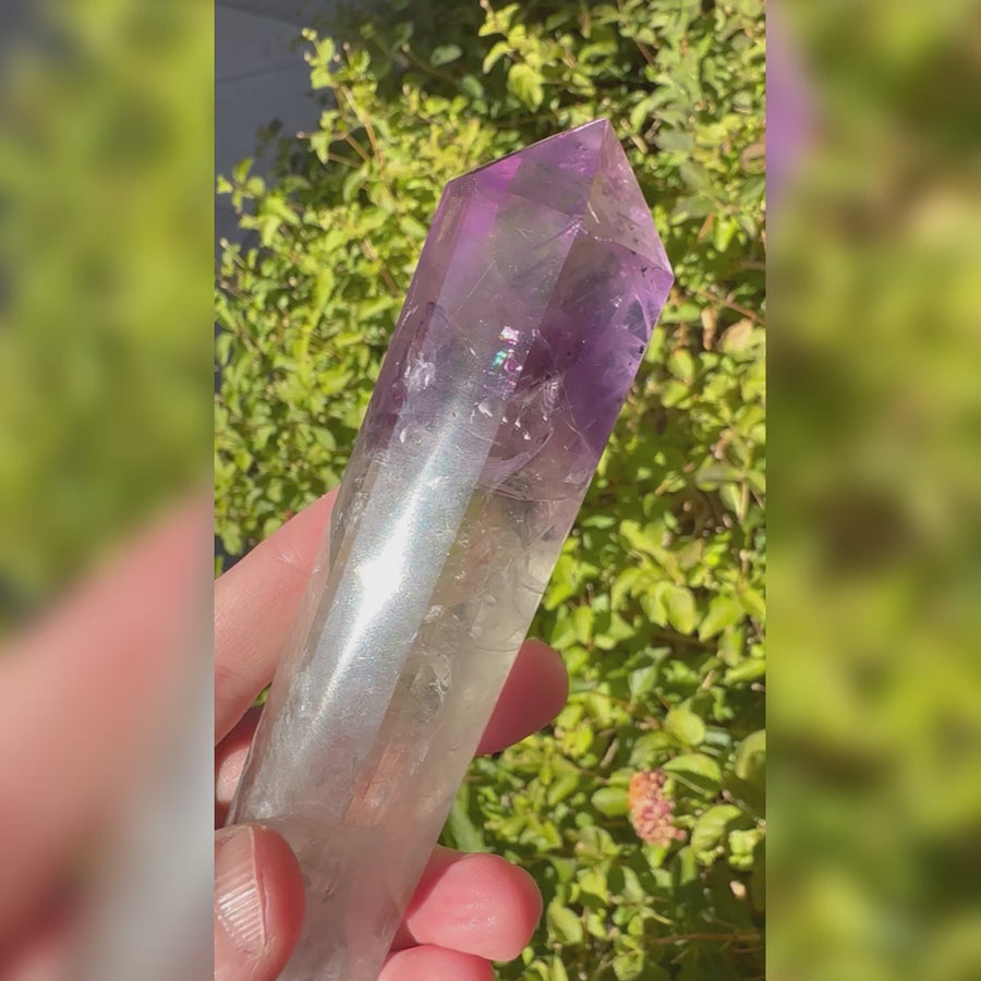 Amethyst Phantom Crystal Wand