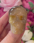 Gemstone Carnelian Crystal Skull
