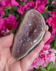 Amethyst Geode Partially Polished