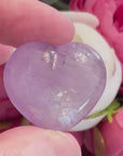 Amethyst Mini Crystal Heart