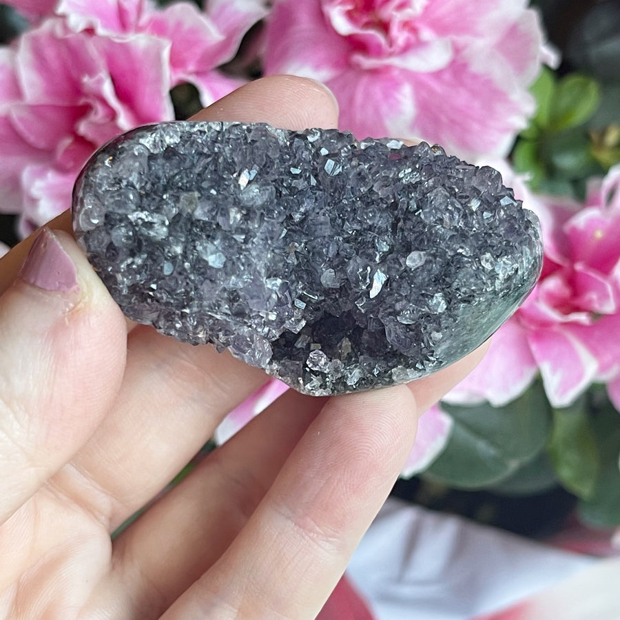 Amethyst Geode Partially Polished