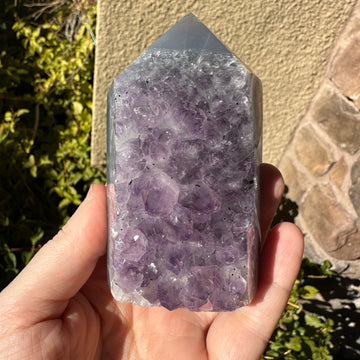 Amethyst Geode Tower