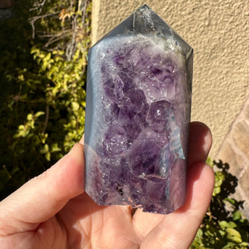 Amethyst Geode Tower