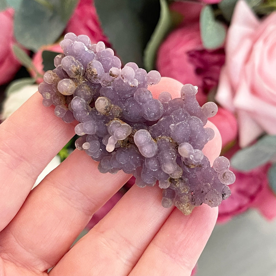 Grape Agate Cluster