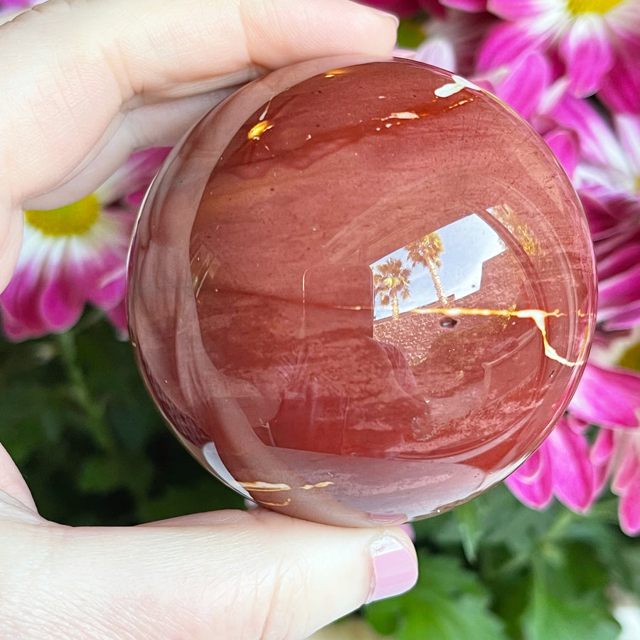 Mookaite Jasper Crystal Sphere