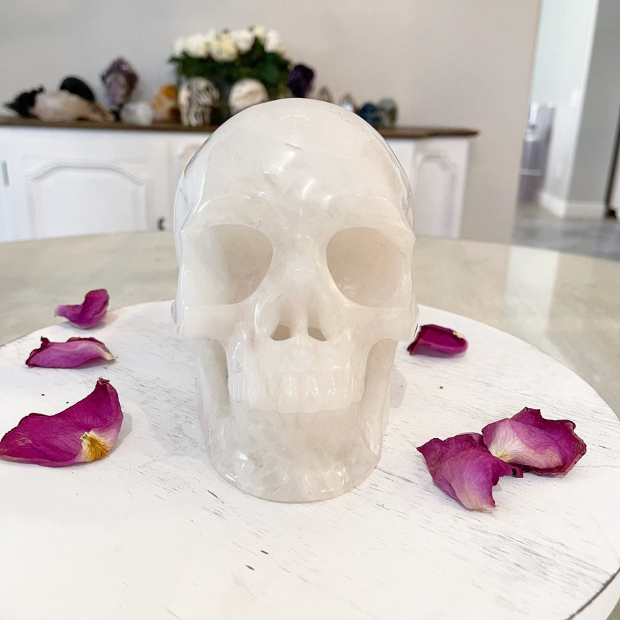 Huge Quartz Crystal Skull
