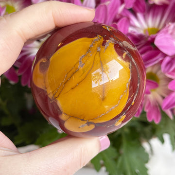 Mookaite Jasper Crystal Sphere