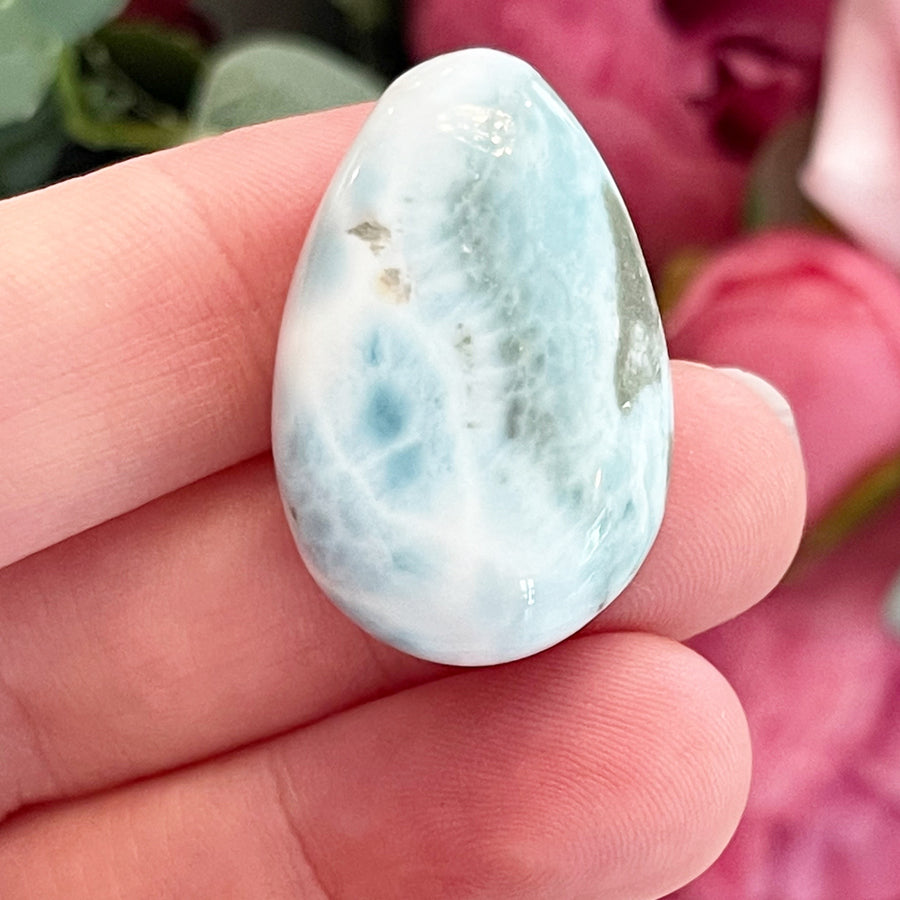 Natural Larimar Pendant Grade A