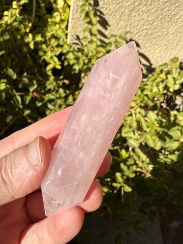 DT Rose Quartz Crystal Wand