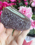 Amethyst Geode Partially Polished
