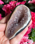 Amethyst Geode Partially Polished
