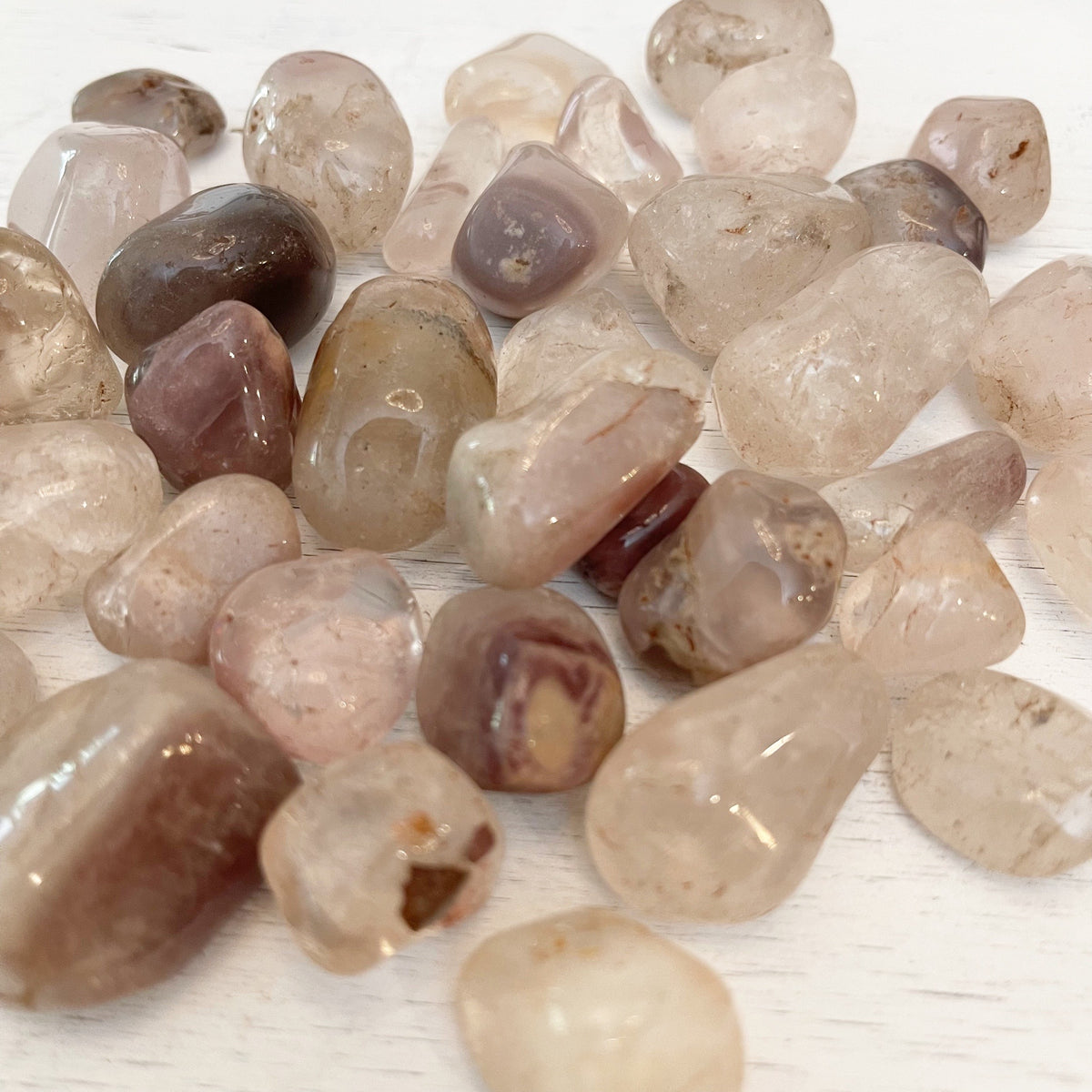 Lithium Quartz Tumbles Lot