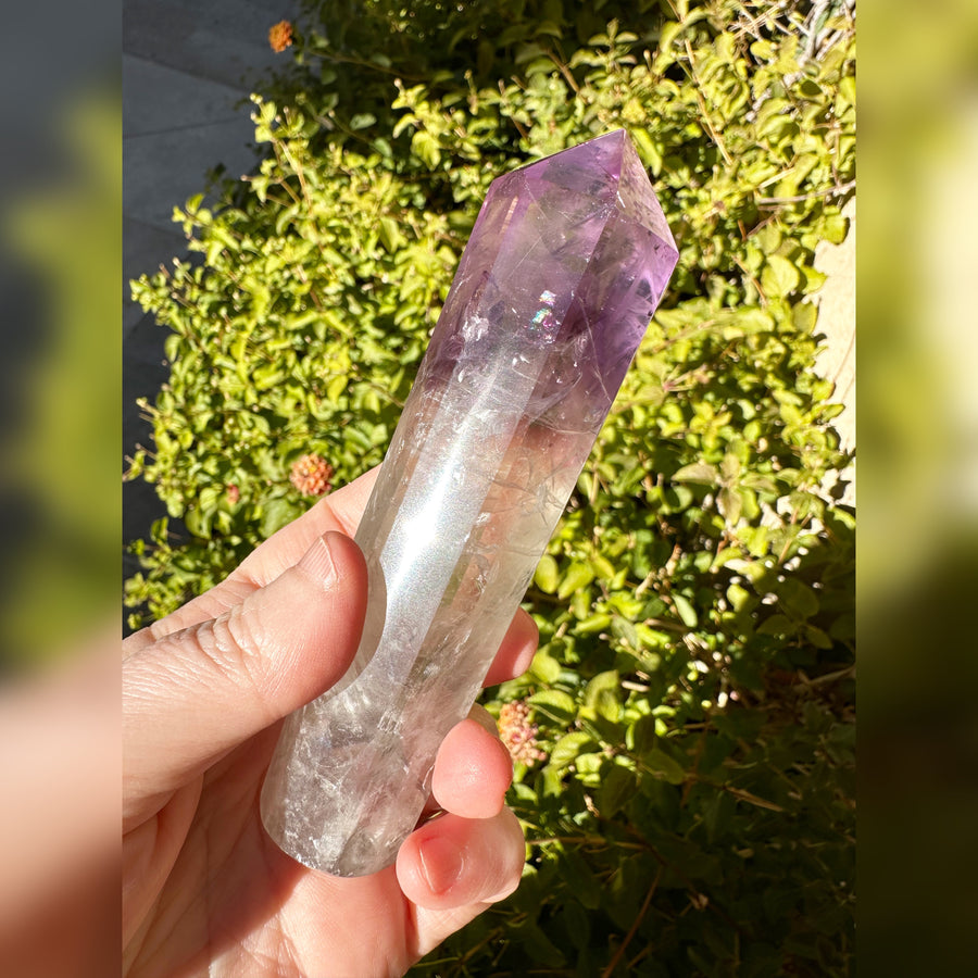 Amethyst Phantom Crystal Wand