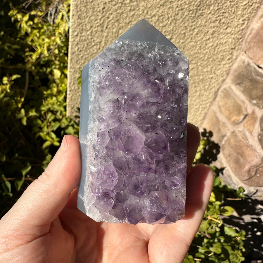Amethyst Geode Tower