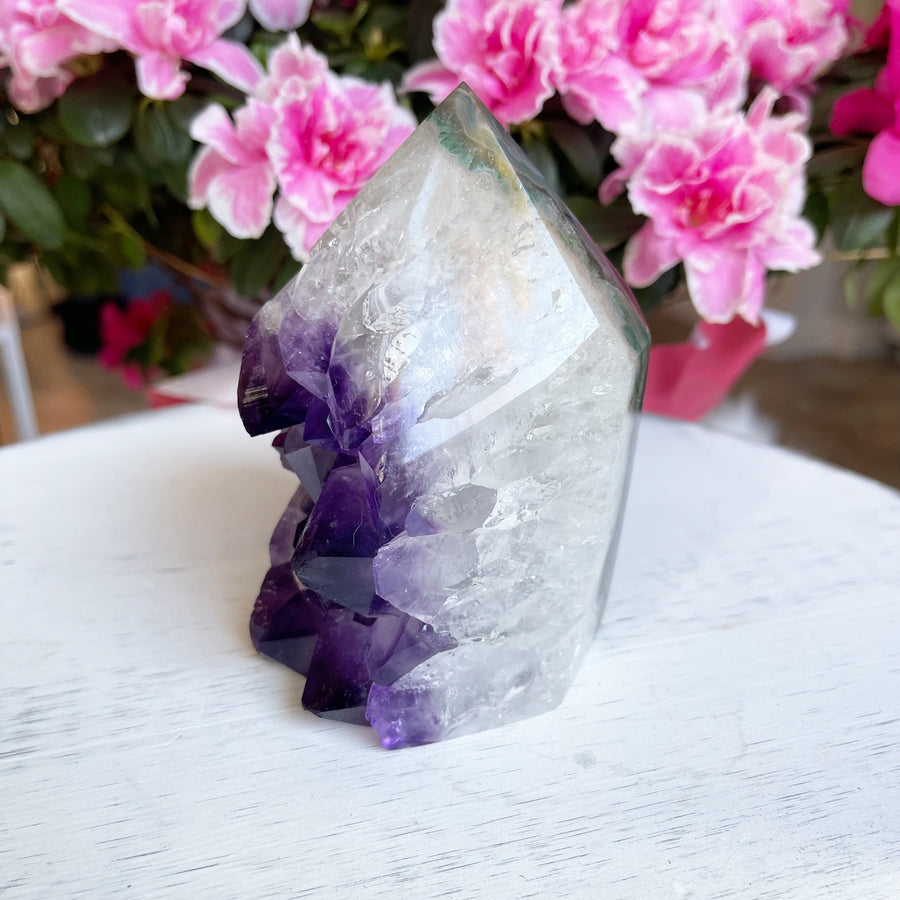 Amethyst Geode Tower