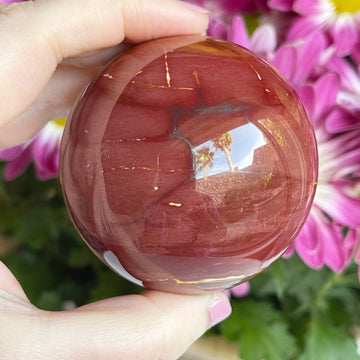 Mookaite Jasper Crystal Sphere