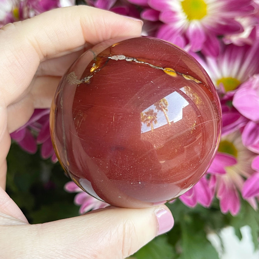 Mookaite Jasper Crystal Sphere