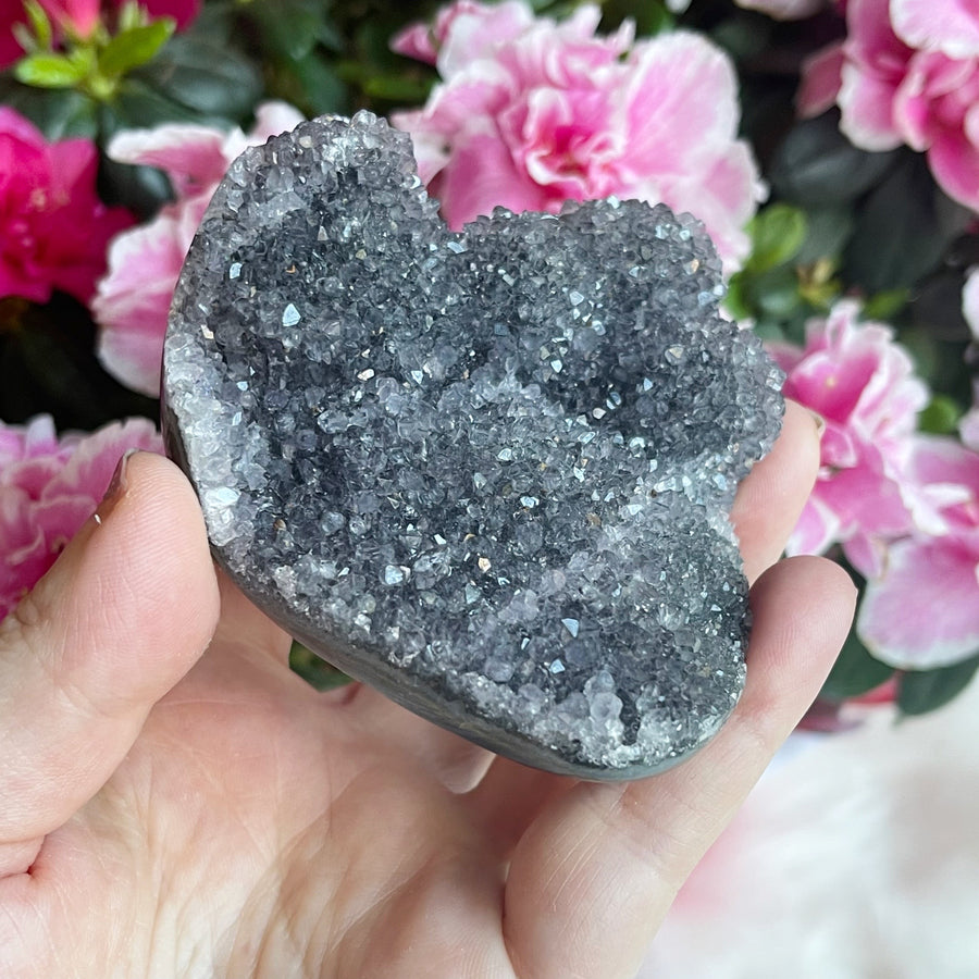 Amethyst Geode Partially Polished