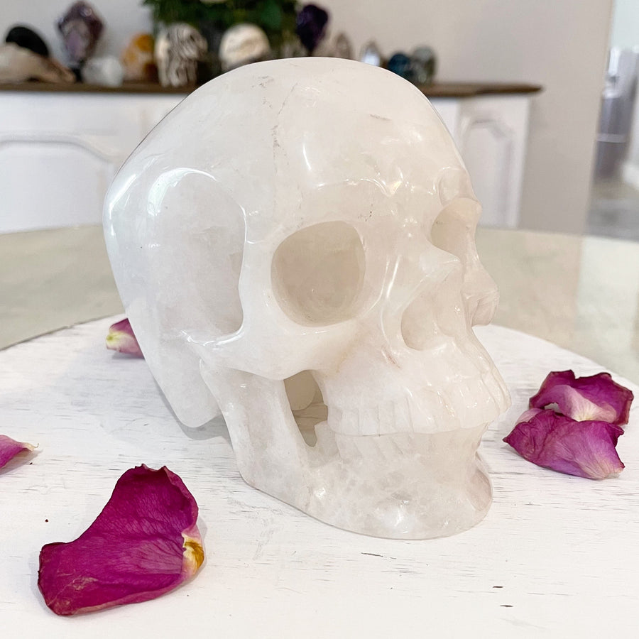 Huge Quartz Crystal Skull